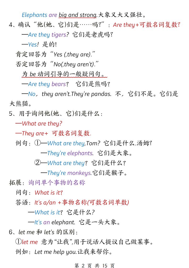 三年级下英语1-6单元必背知识点总结《外研版》-上古云网创
