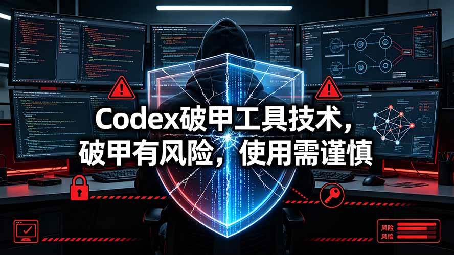 （19533期）Codex破甲工具技术，破甲有风险，使用需谨慎-上古云网创